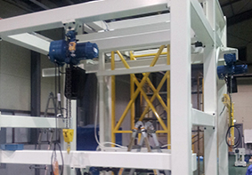 철 구조물,용접제작